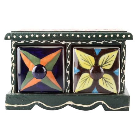 Spice Box-1493 Masala Rack Container Gift Item